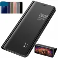 Flip Mirror Case For Samsung Galaxy S7 EDGE Clear View Mirror Stand Flip Cover. 