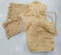 Pure Cotton Chicken Kanchi Net Ghoti Hata Sleeves Saree Blouse For Women's - Blouse For Women.