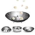 Stainless Steel Steamers Foldable Pasta Pot 3 in 1 Steaming Plate Food Fruit Trays Vegetable Rack Drains Dish Cooking Tool. 