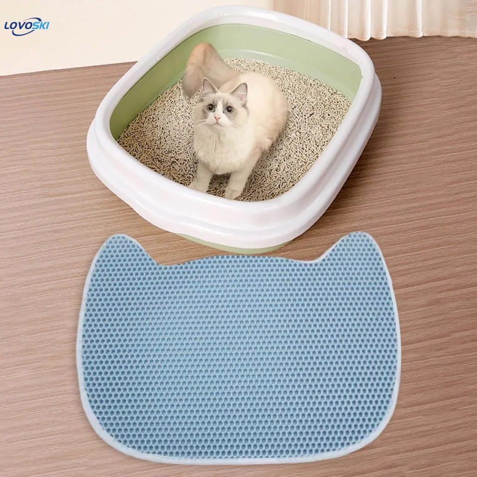 Cat Litter Mat, Double Layers Litter Trapping Mat, Durable