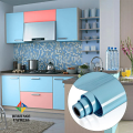 Solid color Stickers Self Adhesive Waterproof Kitchen Furniture Renovation Wallpaper ( 10 sqf ). 