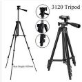 TikTok Facebook Youtube Video Making 360° Horizontal Tripod 3120 Camera Vertical Swivels With 3-Way Head Stand with Phone Holder Clip-AP.