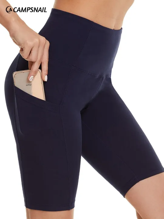 CAMPSNAIL%20Leopard%20Casual%20Biker%20Shorts%20With%20Pockets%20For%20Women%20High%20Waist%20Elastic%20Gym%20Sport%20Short%20Pants%20Soft%20Fitness%20Yoga%20Legging%20-%20Image%207