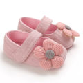 【Hengli jewelry story】(NEW)Cute Flower Soft Sole Non-Slip Prewalker Princess Shoes for Kids Baby oddler irls.