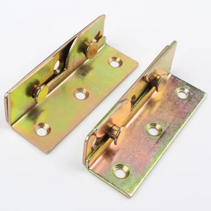 NXFDSIOZ%20Bed%20Rail%20Bracket%20-%20Bed%20Rail%20Fittings%20-%20Heavy%20Duty%20Non-Mortise%20-%20Set%20of%208%20(Screws%20Included)%20-%20Image%203