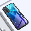 For Vivo Y20 / Vivo Y20I / Vivo Y20G / Vivo Y12S / Vivo Y12A Edge-Reinforced Shockproof Cushion Back Clear Hybrid Transparent Hard Cover Casing. 