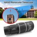 16X52 Monocular Telescope Dual Focus Zoom Binoculars 66M/8000M HD Scope Night Vision With Strap Optical Lens/Rubber Outdoor. 