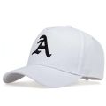Summer Men baseball Cap Letter A Embroidery Snapback Hat cotton adjustable Hip Hop Hat Sports Trucker Caps Sun Hats.