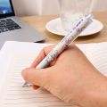 Cute Cartoon Sky Blue Pattern Press Pen 0.5mm Black Gel Pens School Office Writing Stationery Supplies.