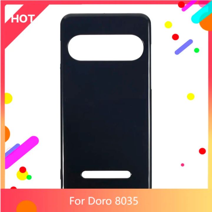 8035 Case Matte Soft Silicone TPU Back Cover For Doro 8035 Phone Case Slim shockproo