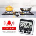 Large Stopwatch Clock Cooking Count Up Countdown Large Display Kitchen Timer Digital Screen. 