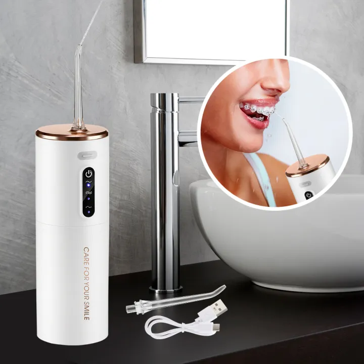 Oral%20Irrigator%20Portable%20Dental%20Water%20Flosser%20USB%20Rechargeable%20Water%20Jet%20Floss%20Tooth%20Pick%202%20Jet%20Tip%20280ml%203%20Modes%20IPX6%20-%20Image%202