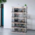 1/32 Vehicle Model Display Case Tabletop Decor Car Garage Display Case Parking Lot Display Case for.