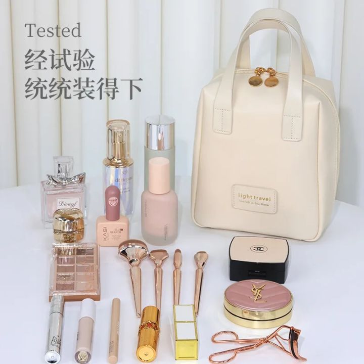 Travel%20New%20Hands%20Enhance%20Beauty%20PU%20Makeup%20Bag%20Portable%20Cosmetics%20Storage%20Bag%20Travel%20Large%20Capacity%20Wash%20Bag%20-%20Image%202