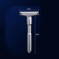 New Adjustable Safety Razor Mens Folding Shaving Double Edge Classic Safety Titanium Coated Blades Shaver Razor Blade.