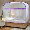 China Folding mosari mosquito net square king size bed.