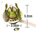 Oil Lamp Burner Wick Holder Oil Lamp Chimney Holder Lamp Seal Fitting DIY with Lamp Wick for Desktop. 