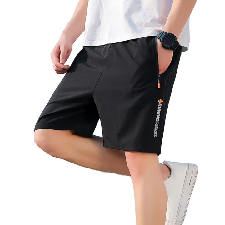 Men%20Shorts%20Mid-Rise%20Elastic%20Waistband%20Sports%20Zipper%20Pockets%20Wide%20Leg%20Male%20Shorts%20Summer%20Ice%20Silk%20Short%20Sweatpants%20Men's%20Clothing%20-%20Image%204