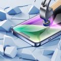 HOCO 3D Screen Protector Full Cover Glass for iPhone 15 Pro Max 14 Plus 13 12 11 X XR Curved Edge Tempered Glass iPhone 7 8Plus.