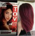 TOV CH COLOR Intensive Cream-Oil Hair Color - 7.45 Wine Red 80 ml. 
