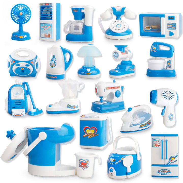Children's play, small household appliances, washing machines, toys, rice cookers, mini kitchens, toys, refrigerators, desk lamps, Tik Tok