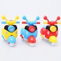 【Happy baby toy store】1pc Inertia Mini Motorcycle Car Toys for Children Kids Plastic Motorcycle Early Learning Funny Birthday. 