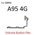 Power ON OFF Mute Switch Control Key Volume Button Flex Cable For OPPO A94 A95 A96 A97 4G 5G Replacement Parts. 