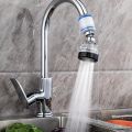Practical Household Faucet Filter Splash-proof Head Shower Water Filter Universal Kitchen Tap Water Booster Stretchable Extender. 