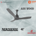 Orient Electric Aerosense BLDC 48" Ceiling Fan with Remote (Ash Wood).