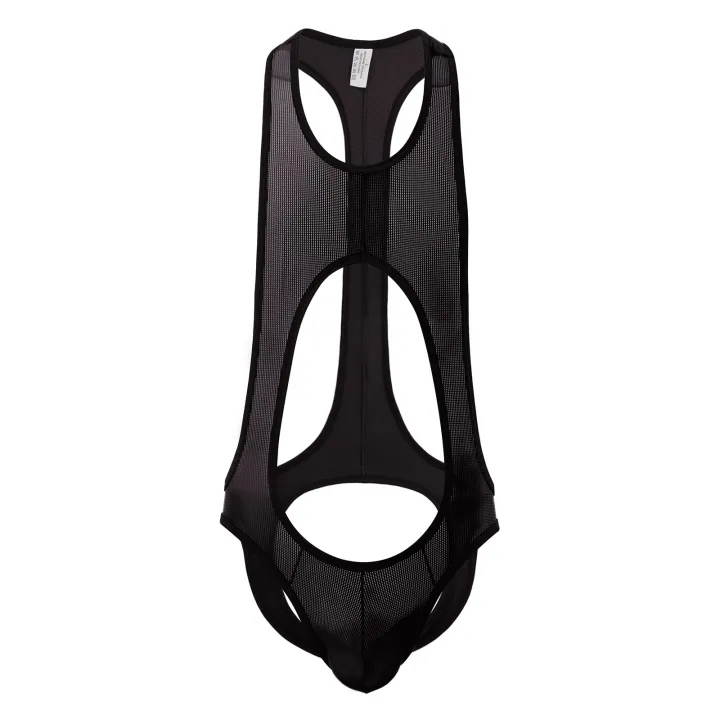 CLEVER-MENMODE%20Underwear%20Wrestling%20Corset%20One-piece%20Lingerie%20Bodysuit%20Men%20Mesh%20Hollow%20Mankini%20Backless%20Buttocks%20Leotard%20-%20Image%203