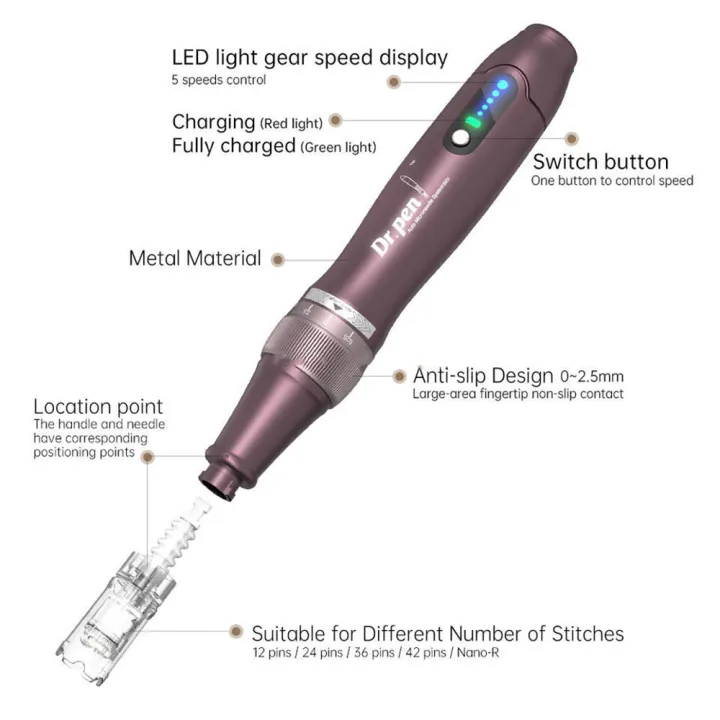 Wireless%20Dr%20Pen%20A10%20Derma%20Stamp%20Microneedling%20Serum%20Applicator%20For%20Face%20Skincare%20-%20Image%205