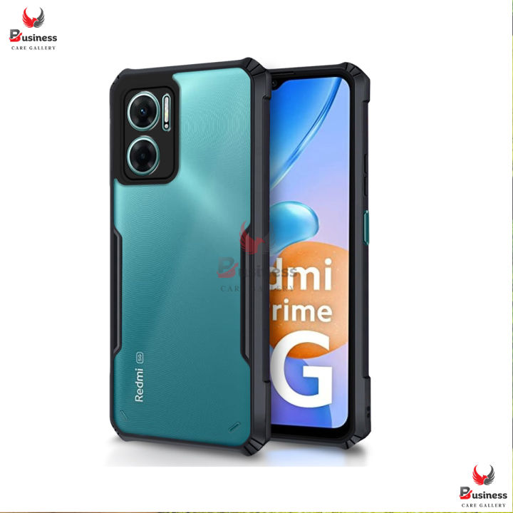 Best Quality Back Cover for REDMI 11 Prime 5G (Black,Transparent)