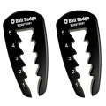2PCS Golf Tee Height Tool Precision Tee Height Setter forConsistent Swings Easy-To-Use Golf Training Aid.