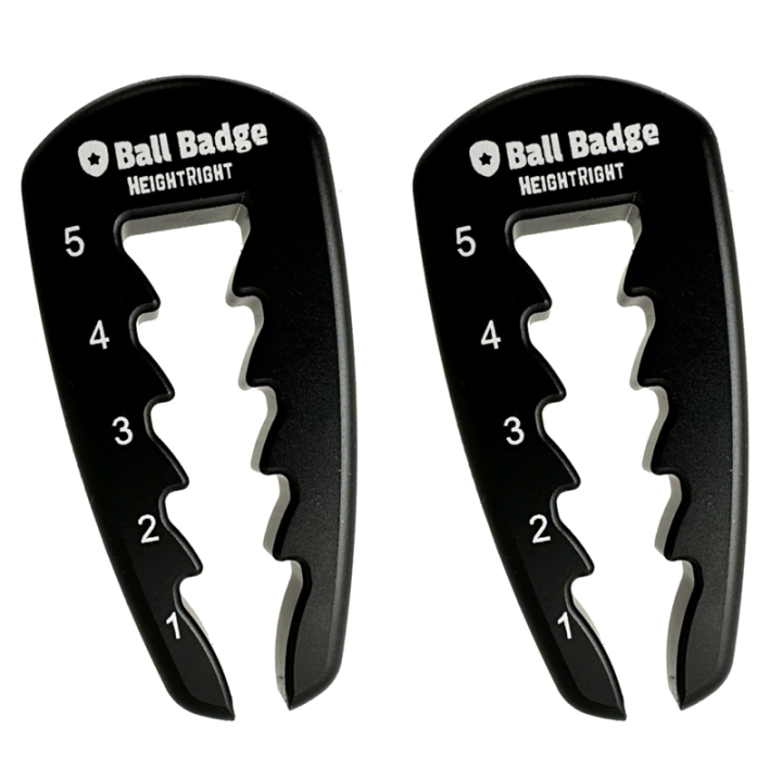 2PCS Golf Tee Height Tool Precision Tee Height Setter forConsistent Swings Easy-To-Use Golf Training Aid