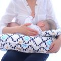 Comfortable Fashionable Baby Feeding Nursing Pillow Made With Good Quality Fiber Cotton. 