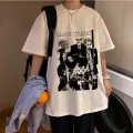 nana osaki tshirt male white t shirt casual harajuku streetwear japanese clothes tshirt harajuku kawaii. 
