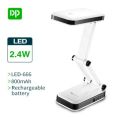 DP LED Table Lamp Rechargeable Learning Reading Desk Lamp Led Bedroom Lamp LED-666.
