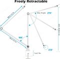 Adjustable Microphone Stand Suspension Boom Scissor Arm Stands for A8 A6V K658 K688 K669 Mic USB Condenser Microphone Recording. 