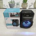 Grecitnice GTS-1348 3"Inch LED Portable Super Bass Speaker Bluetooth/USB/TF/LED Light. 