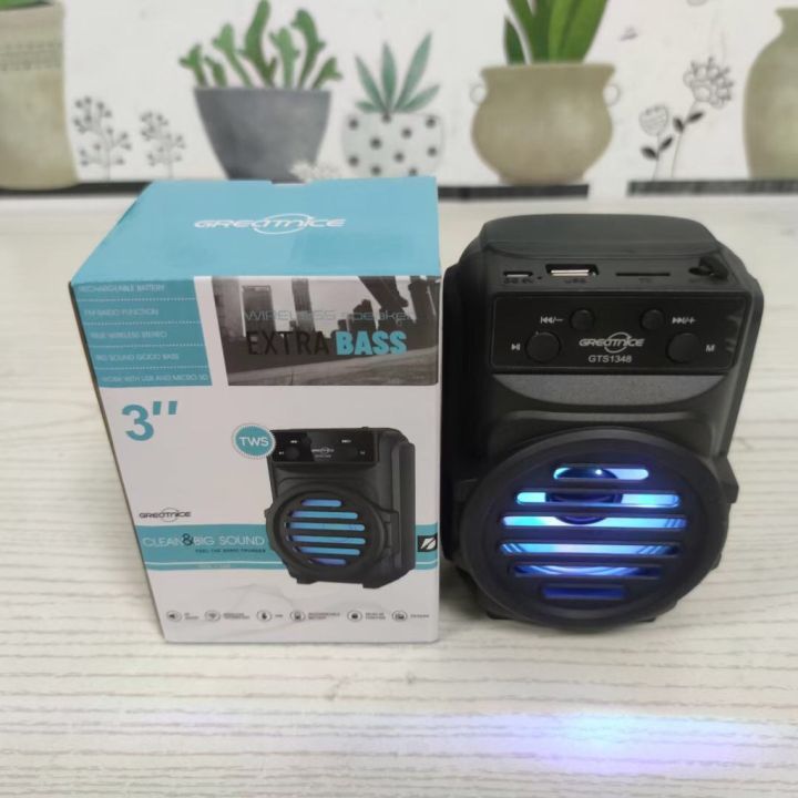 Grecitnice%20GTS-1348%203"Inch%20LED%20Portable%20Super%20Bass%20Speaker%20Bluetooth/USB/TF/LED%20Light%20-%20Image%203