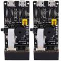 2X Qr /1D/2D/Code Scanner V3.0 Barcode Scan Recognition Module Serial Communication Uart Interface USB Keyboard Input.