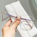Transparent Computer Glasses Frame for Women Men Anti Blue Light Square Eyewear Blocking Glasses Optical Spectacle Eyeglass. 