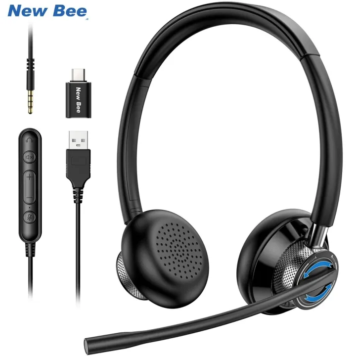 New%20Bee%20USB%20Headset%20with%20Mic%20Mute%20for%20PC%203.5mm%20Business%20Headphones%20with%20Rotatable%20Microphone%20Noise%20Cancelling%20for%20Call%20Center%20-%20Image%207