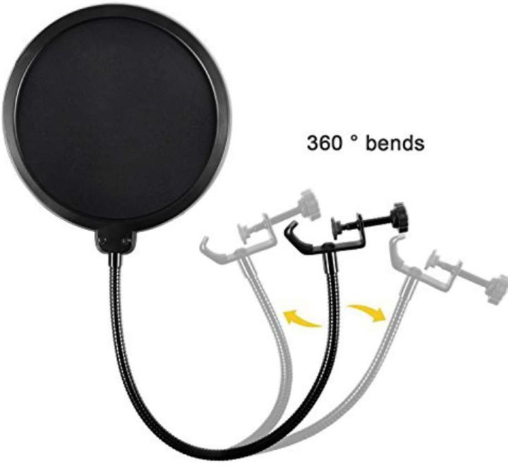 Microphone%20Pop%20Filter%20For%20Blue%20Yeti%20and%20Any%20Other%20Microphone%20Dual%20Layered%20Wind%20Pop%20Screen%20With%20Flexible%20360%C2%B0%20Gooseneck%20Clip%20Stabilizing%20Arm%20-%20Image%203