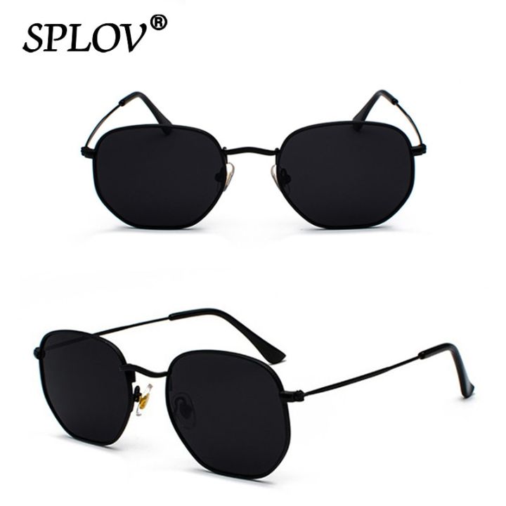 Hexagon%20Men%20Women%20Sunglasses%20Square%20Polygon%20Sun%20Glasses%20Brand%20Designer%20Retro%20Shades%20Metal%20Frame%20Eyewear%20TOP%20UV400%20de%20sol%20hombre%20-%20Image%204