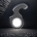 Karambit Spinner Fidget Key Ring Toy for Car Keys Flipping Toy for Teens, Adults.