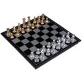 UB 9.7inch Travel Magnetic Chess Set(Black and White). 