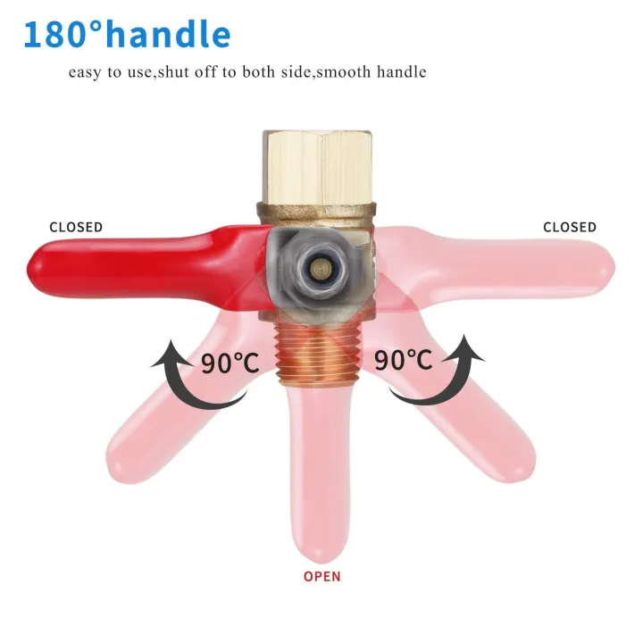 1/4%20Inch%20Ball%20Valve%20NPT%20Air%20Compressor%20Brass%20Valve%20Female%20Male%20Shut%20Off%20Small%20-%20Image%202