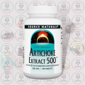Source Naturals Artichoke Extract 500 – 500 mg – 180 Tablets – with 5% Cynarins – for Digestive Support & Fat Metabolism. 