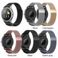 1PC Suitable for Xiaomi Haylou Solar LS05 Milanese Watchband Magnetic Steel Band【Watch not include】.